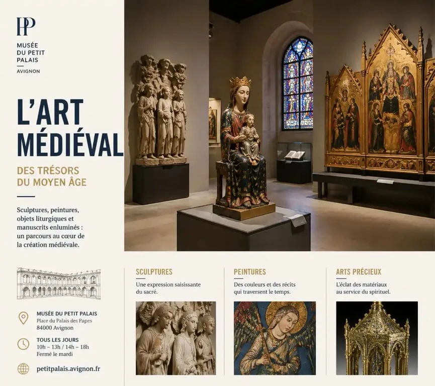 Collections d'art médiéval au musée du Petit Palais, musée municipal d'Avignon