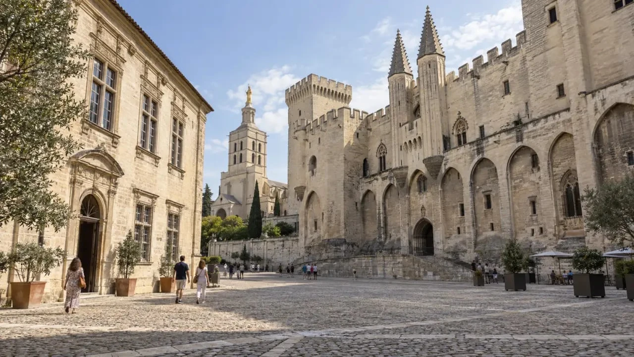 Musées Avignon et alentours : Musée du Petit Palais face au Palais des Papes