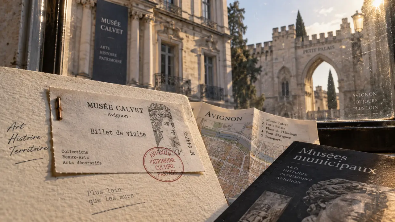 Musées municipaux avignon : brochure et patrimoine historique gratuit
