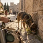 Visiter Avignon avec un chien : laisse, gamelle et ruelles
